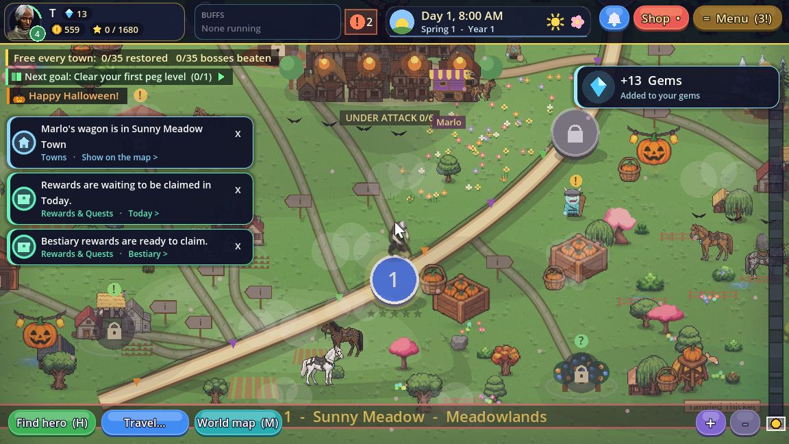 The Adventure road map